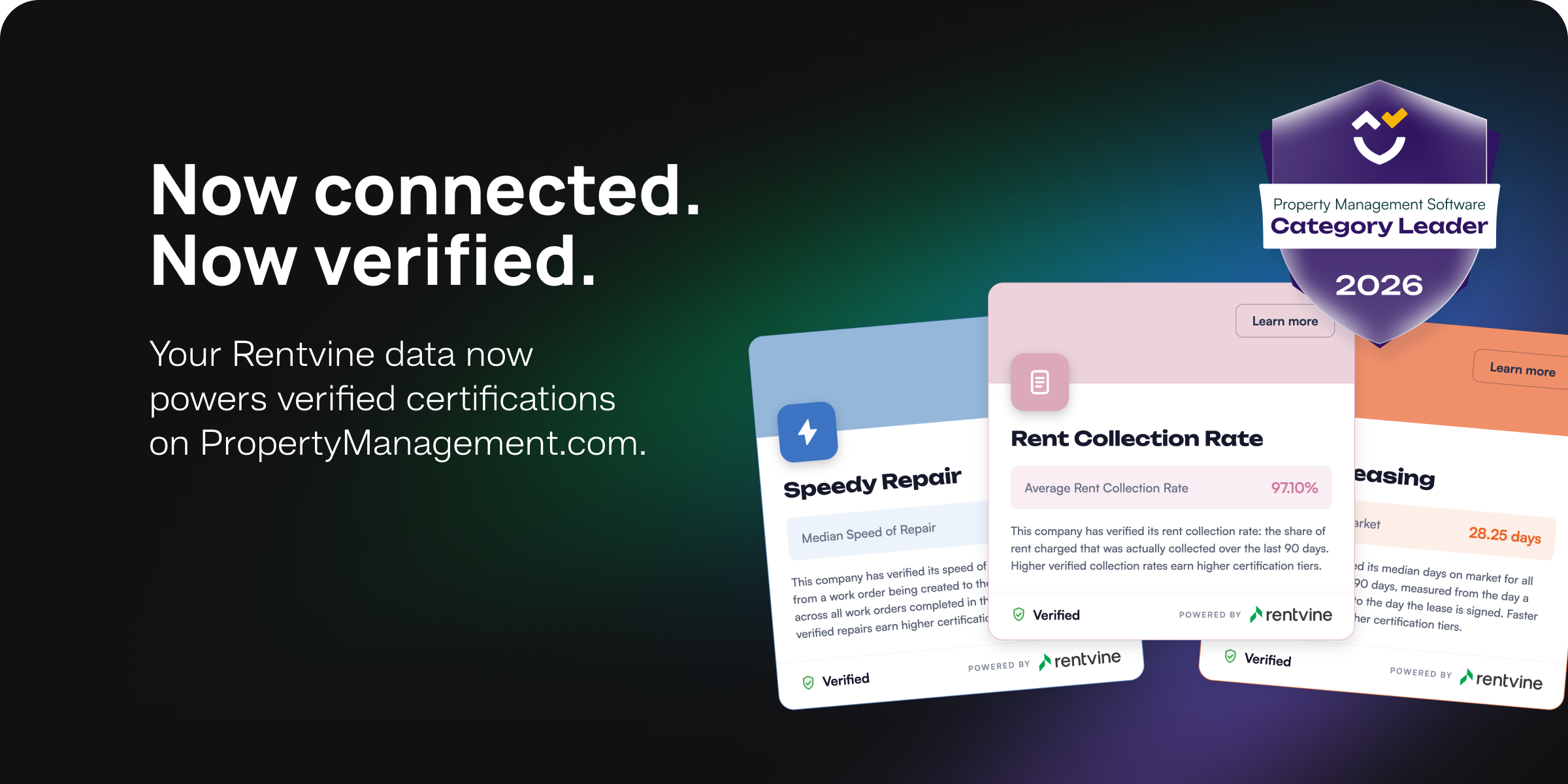 Rentvine connects to PropertyManagement.com